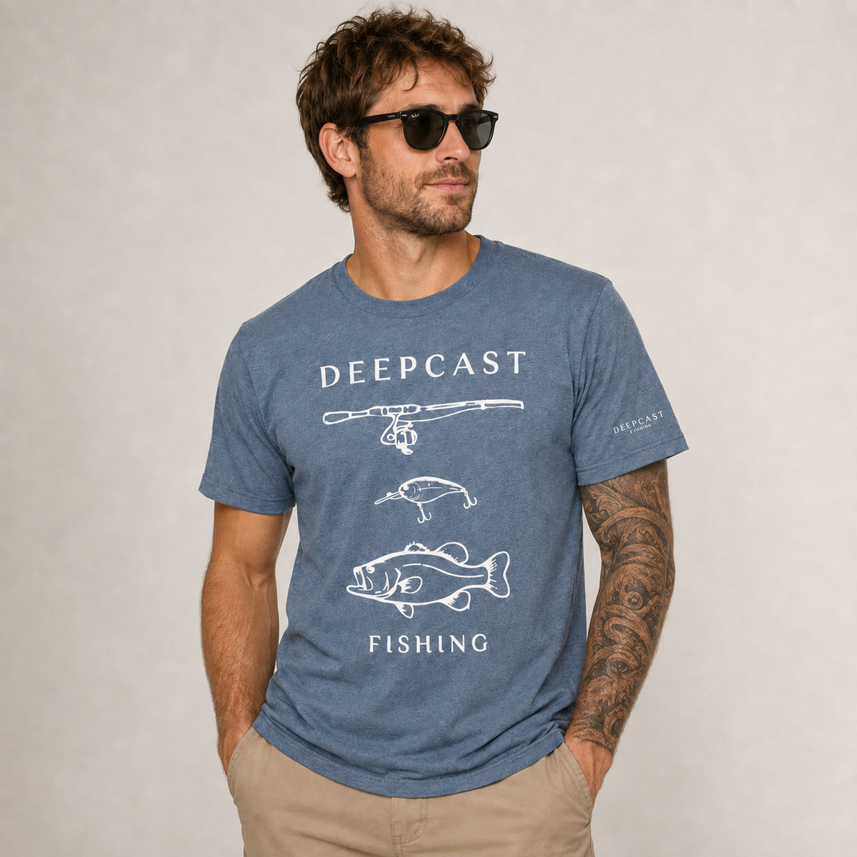 Rod+Bait=Fish T-shirt