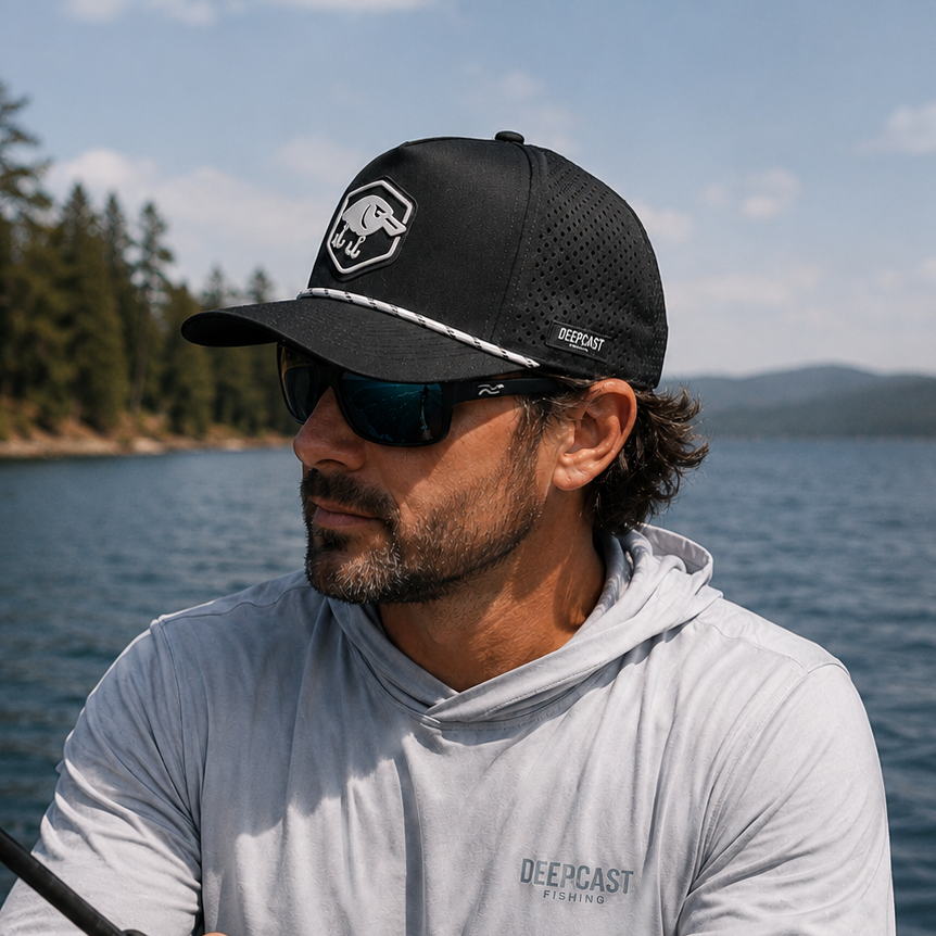 Deepcast PVC laser Cut Snapback Hat
