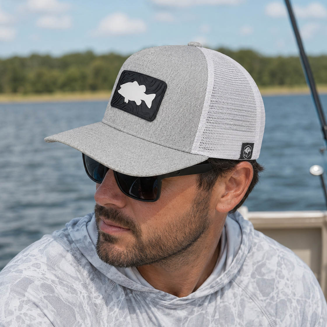TOPOGRAPHIC BASS Snapback Hat
