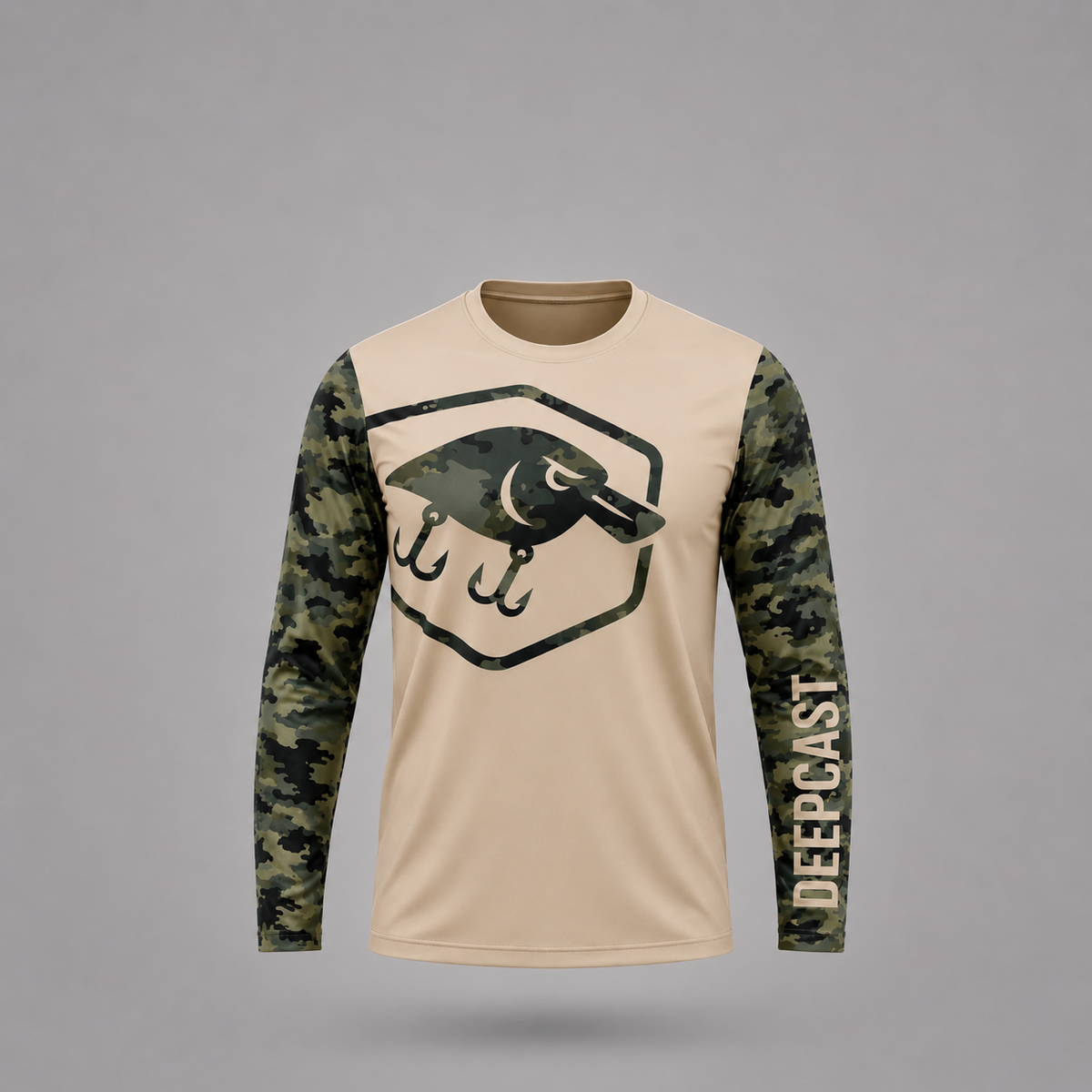 Deep Cover UV Shirt UPF50+ (CAMO)