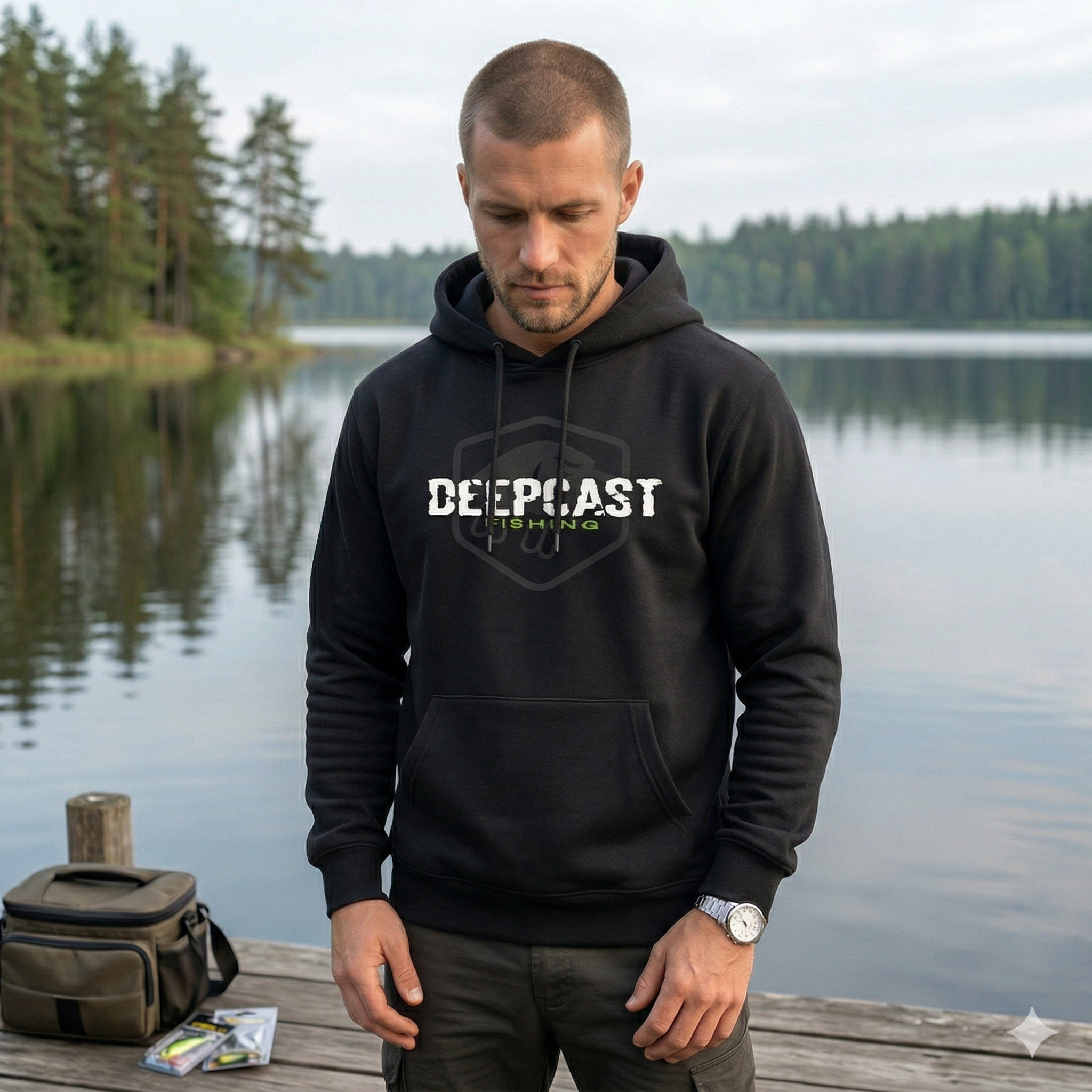 DEEPCAST Fishing Hoodie