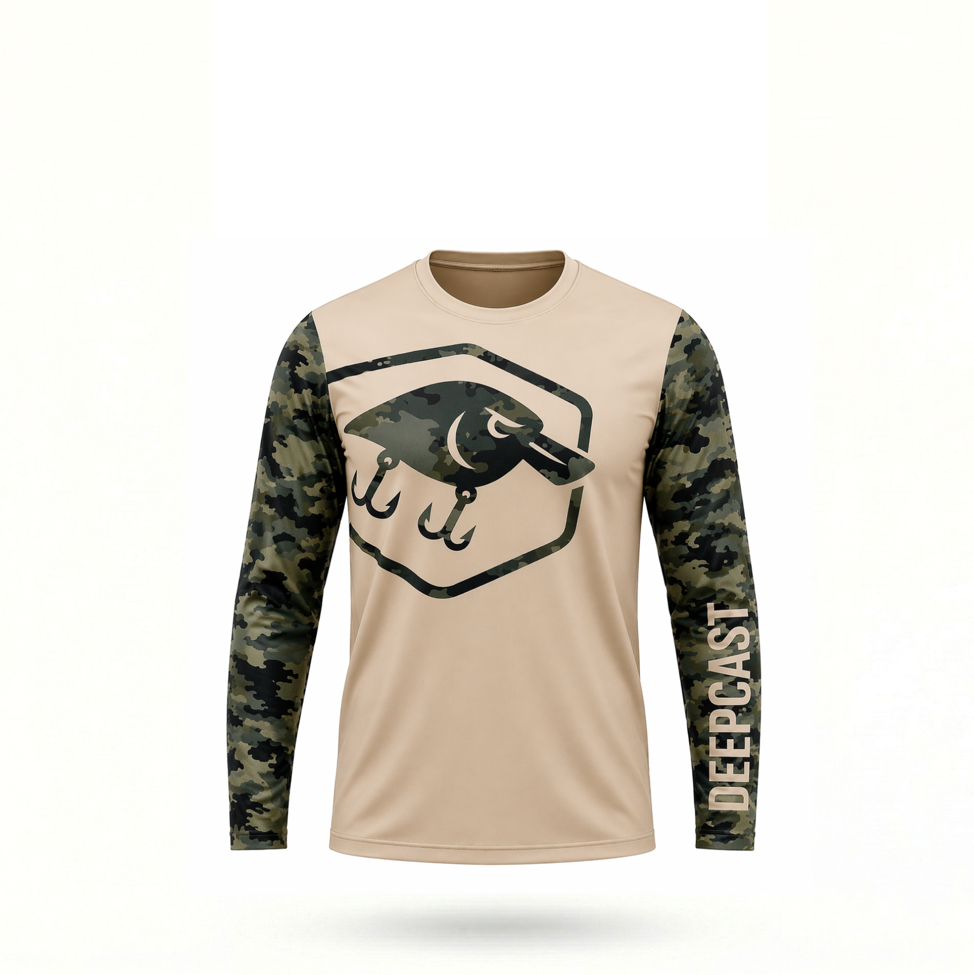 Deep Cover UV Shirt UPF50+ (CAMO)