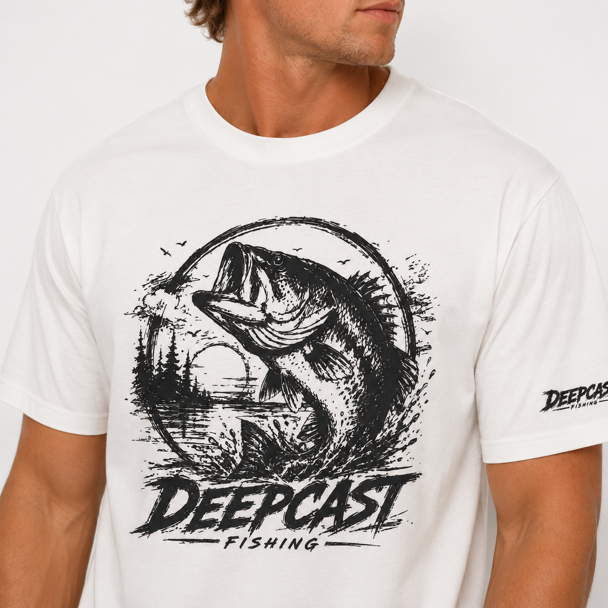 DeepCast lake Shadow Tee