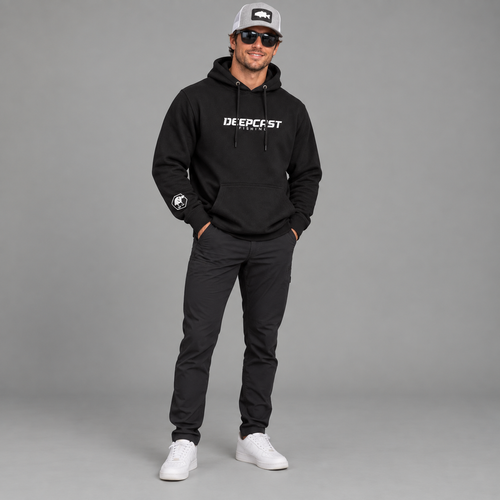 DEEPCAST Branded Long Sleeve Hoodie