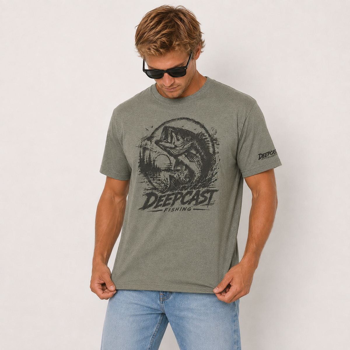 DeepCast lake Shadow Tee