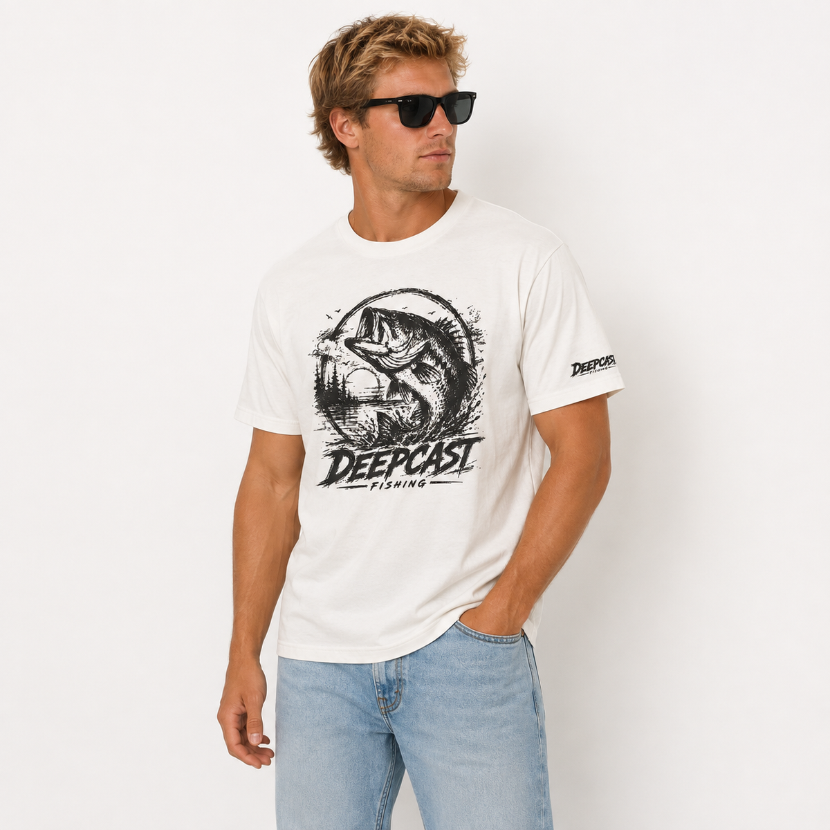 DeepCast lake Shadow Tee